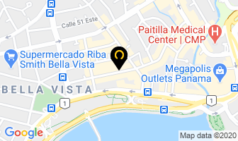Mapa de Starlight Karaoke en Panamá