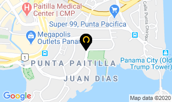Mapa de Super Cosechas, S A en Panamá