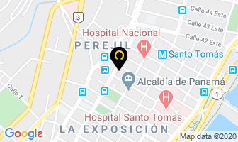Mapa de Super Tienda Paladin en Panamá