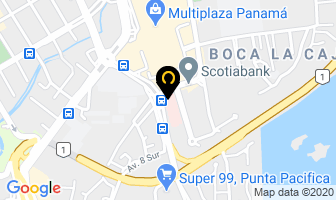 Mapa de Supercont Panama, S A en Barrio Colón