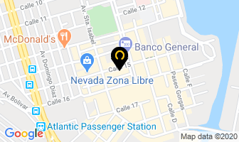 Mapa de Surtijoyas Zona Libre S.a. en Barrio Colón