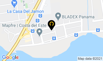 Mapa de Sushi en Panamá