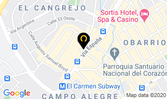 Mapa de Swiss Sport Corp en Panamá