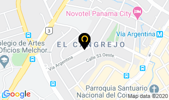 Mapa de Taller Tico en Panamá