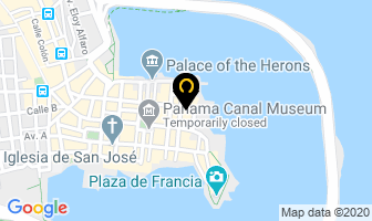 Mapa de Teatro Nacional en Panamá