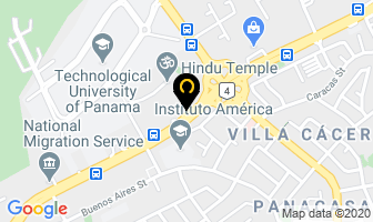 Mapa de Tech Safe en Panamá