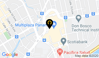 Mapa de Tony Roma's en Panamá