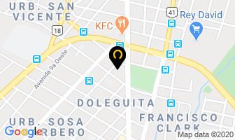 Mapa de Transporte Alvarado en David