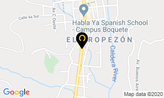 Mapa de Transporte Ferguson en Boquete