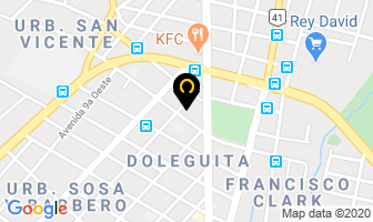 Mapa de Transportes Alvarado en David