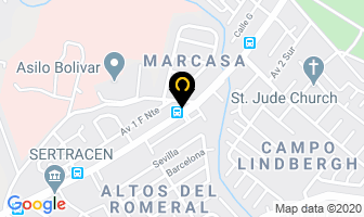 Mapa de Ventas Y Servicios Morgan, S A (vesemsa) en Panamá