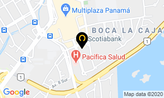 Mapa de Vfinance Investments en Panamá