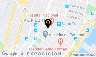 Mapa de Vi & Asociados en Panamá