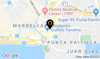 Mapa de Via Vai Shoes en Panamá