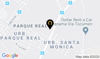 Mapa de Vidrios PanameÑos, S A en Panamá