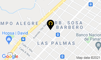 Mapa de Wendy Impresores en David
