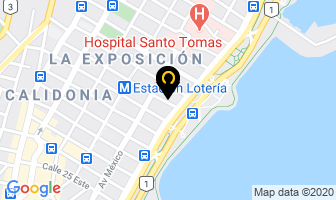 Mapa de Zambrano - Borrero Abogados en Panamá