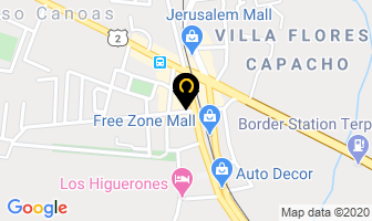 Mapa de Zona Libre Mall Paso Canoas en David