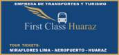 Lima Airport - Huaraz Bus Tickets