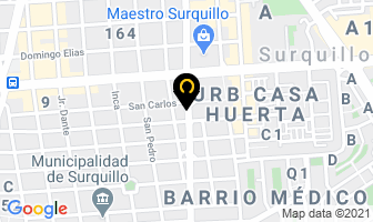 Mapa de A.a.d.r. Publicidad en Surquillo