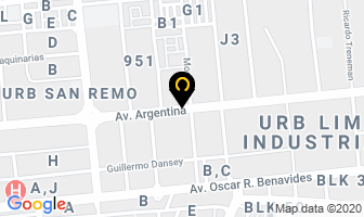Mapa de Acero Comfer S.a. en Callao