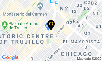 Mapa de Acueros en Trujillo