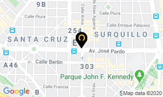Mapa de Agencia De Empleos JosÉ Pardo en Provincia De Lima