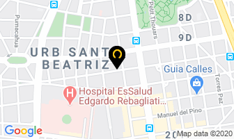 Mapa de Alltek ComunicaciÓnes S.a. en Provincia De Lima