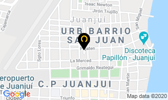 Mapa de Alojamiento San Martín - Juanjui en Juanjuí