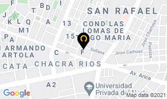 Mapa de American - Pel en Provincia De Lima