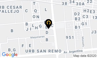 Mapa de Amfa Vitrum S.a. en Provincia De Lima