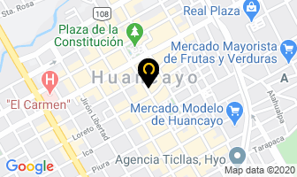 Mapa de Aqr Arquitectura Integral Huancayo en Huancayo