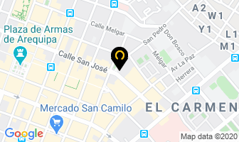 Mapa de Arequipa - Perú en Arequipa