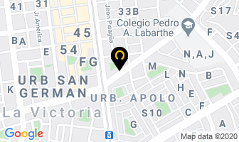 Mapa de Aros Hermanos Antezana S.r.l. en Lima