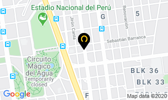 Mapa de Aros Mejia en La Victoria