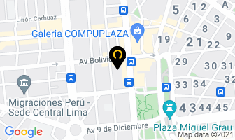 Mapa de Asiagraf Cyberplaza en Lima