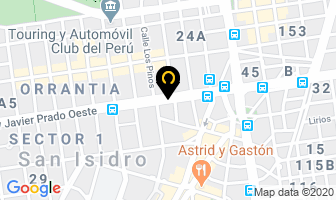 Mapa de Augusto Bedoya S.a. en San Isidro