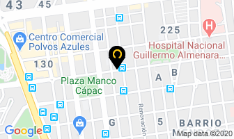 Mapa de Automotriz Bavarian en Provincia De Lima