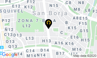 Mapa de Automotriz San Borja S.a.c. en San Borja