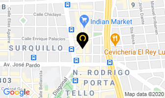Mapa de Av.petith Thouars 5466 Tienda 120 Miraflores Lima en Provincia De Lima