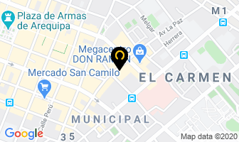 Mapa de A&zsistemas en Arequipa