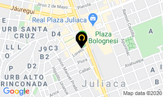 Mapa de Azumy Nail's en Juliaca