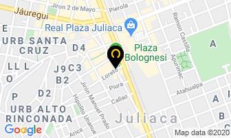 Mapa de Azumy Spa en Juliaca