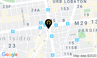 Mapa de Banco De La NaciÓn en San Isidro