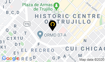 Mapa de Biolab E. I. R. L. en Trujillo