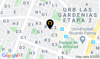 Mapa de Birmingham Nursery School en Lima