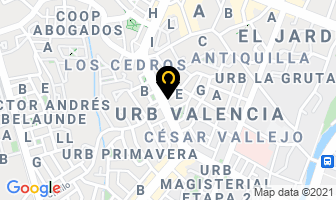 Mapa de Blanca Ilusion en Arequipa