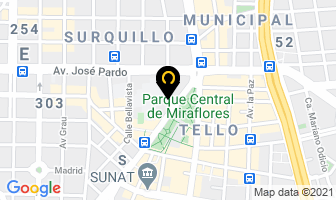 Mapa de Cafe Cafe en Provincia De Lima