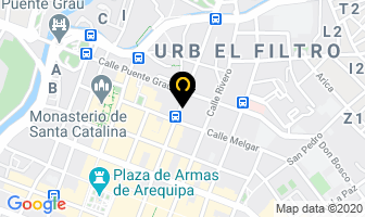 Mapa de Caframi Tours en Arequipa