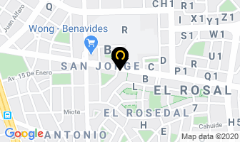Mapa de Camping Center en Provincia De Lima